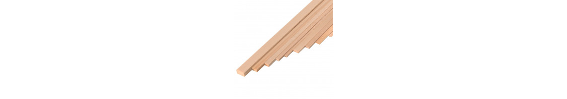 Listelli Tiglio Modellismo: Profili 100cm | Casa del Modellismo