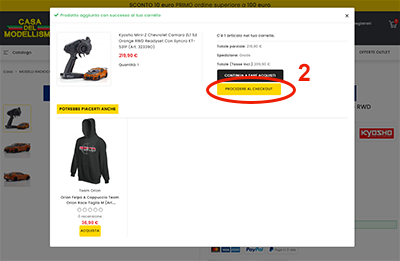 Acquisto online