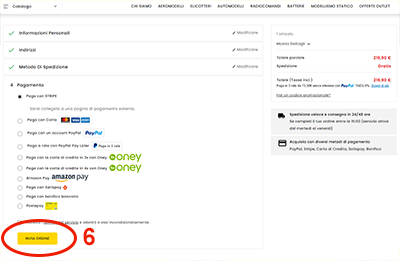 Acquisto online